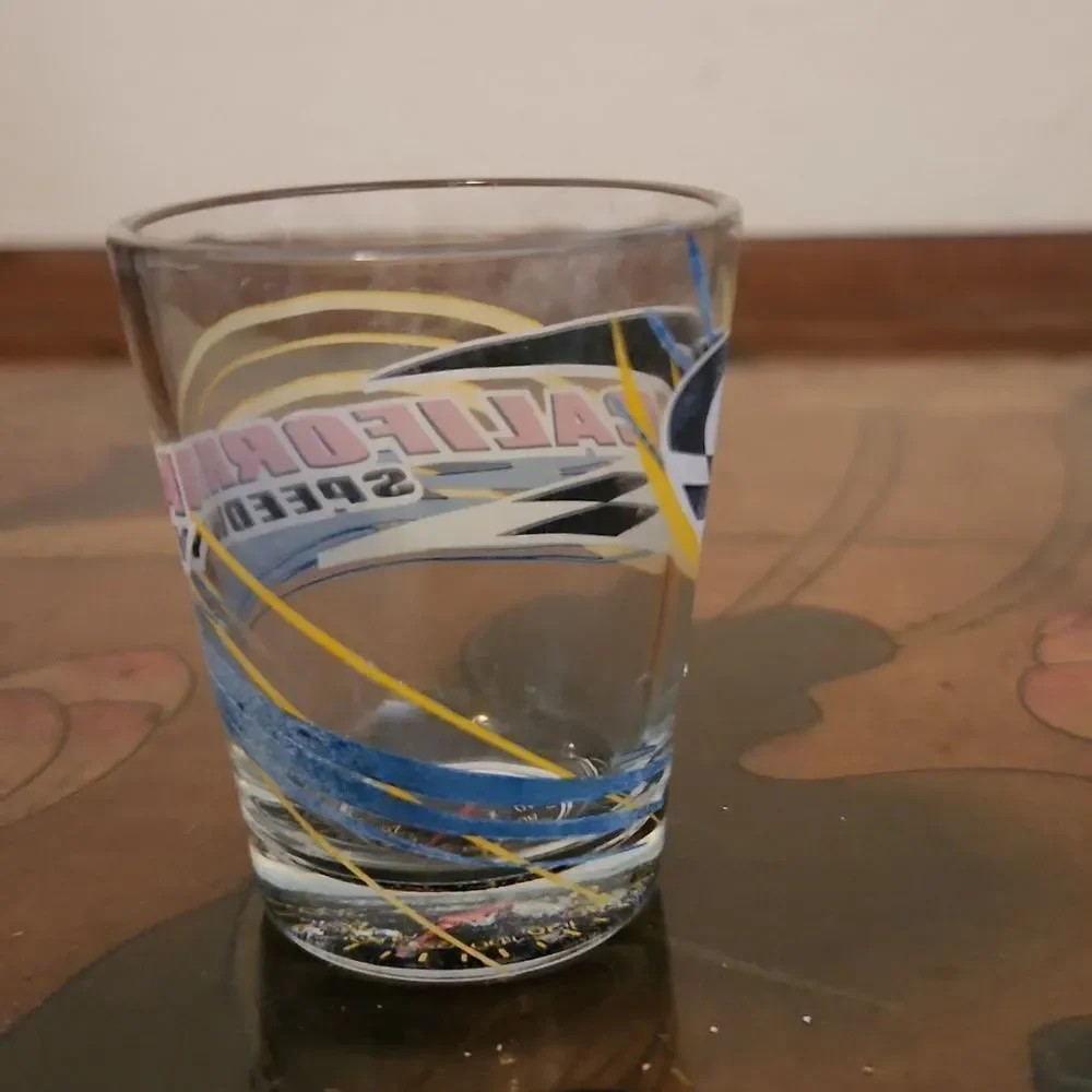 California Speedway Shot Glass